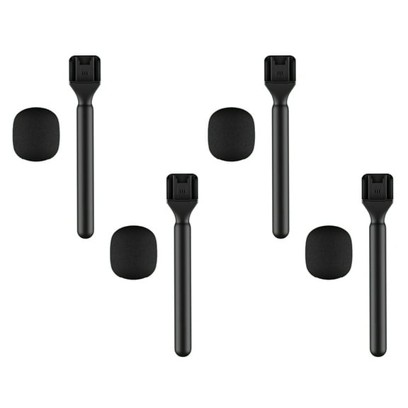 WQNZMADO 4X Handheld Stick HTX Wireless Microphone Handheld Stick for DJI Mic/Moma/Rode Go/Relacart Microphone,A