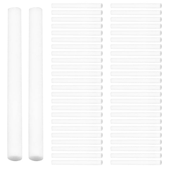 Quaqdae 50-Pack Car Diffuser Sponges Refill Sticks Humidifier Filter Wick Replacement, Absorbent Sponge Sticks, 2.75 x 0.31 Inch for Car Mini Humidifier Ultrasonic Aroma Diffuser