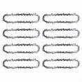thumbnail image 1 of WQNZMADO 8 Pcs 4 Inch Mini Steel Chainsaw Chain Electric Pruning Saw Accessory Garden Tool Replacement, 1 of 4