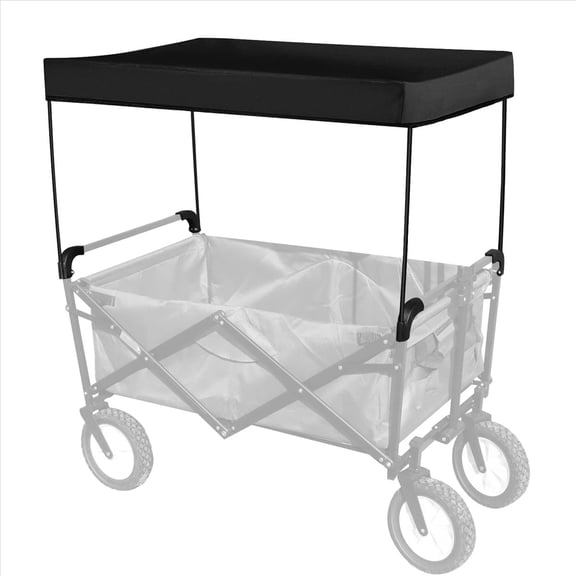 WQNZMADO Awning Canopy for Garden Wagon Attachment Sun Shade Cover Trolley Cart Accessories Outdoor Camping Picnic Equipment
