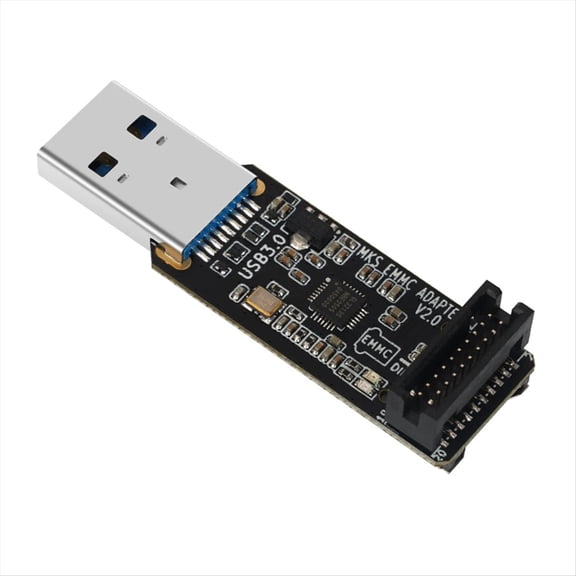 WQNZMADO For MKS EMMC-ADAPTER V2 USB 3.0 Card Reader for MKS EMMC Module Micro-SD TF Card MKS Pi MKS SKIPR