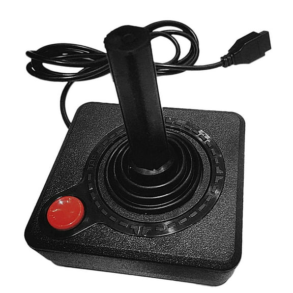 WQNZMADO Gaming Joystick Controller for Atari 2600 Game Rocker with 4-Way Lever and Single Action Button Retro Gamepad
