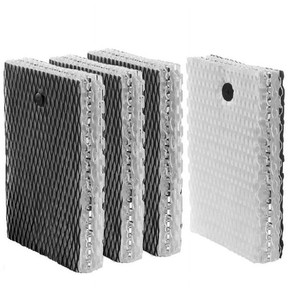 WQNZMADO HWF100 Humidifier Wick Filter E Replacements for Holmes HWF100-UC3 Bionaire BWF100 Humidifiers - 4 Pack