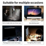 WQNZMADO Monitor Light Bar, LED Desk Lamp Dimmable Computer Lamp Eye-Caring Lamp USB Reading Light Backlight Screen Light Bar