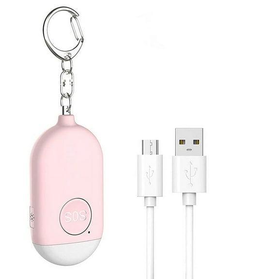 WQNZMADO Personal Alarm Rechargeable Waterproof Emergency Self Defense SOS Alert Rape Whistle Safety Siren for Women Kids Elders