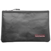 WQNZMADO Portable Fireproof Waterproof Document Envelope File Folder Cash Pouch Fireproof Money Bag Lipo Safe Bag B