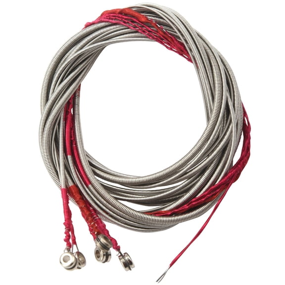 WQNZMADO Set Of 5 Steel Strings for 5 String Bass Guitar Great Replacement Durable