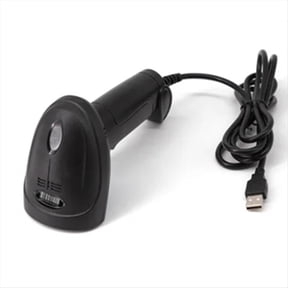WQNZMADO Universal 1D/2D USB Wired Barcode Scanner Handheld QR Codes Reader Mobile POS Plug and Play Support Logistic Store