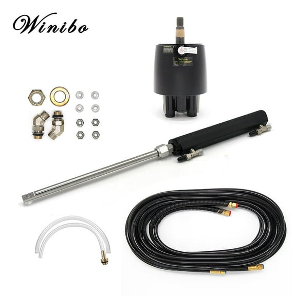 WQQW Power Assisted Sterndrive Marine Hydraulic Steering Kit