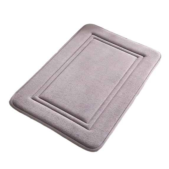 WQQZJJ Bath Mat Light Luxury Bathroom Memory Foam Absorbent Floor Mat Bathroom Toilet Doorway Quick Dry Foot Mat Entry Door Mat Non-slip Mat Floor Mats