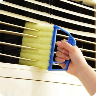 SetSail Blind Duster, Window Blind Cleaner Duster Brush with 4 Microfiber  Sleeves Blind Cleaning Tools for Vertical Blinds Air Conditioner Jalousie
