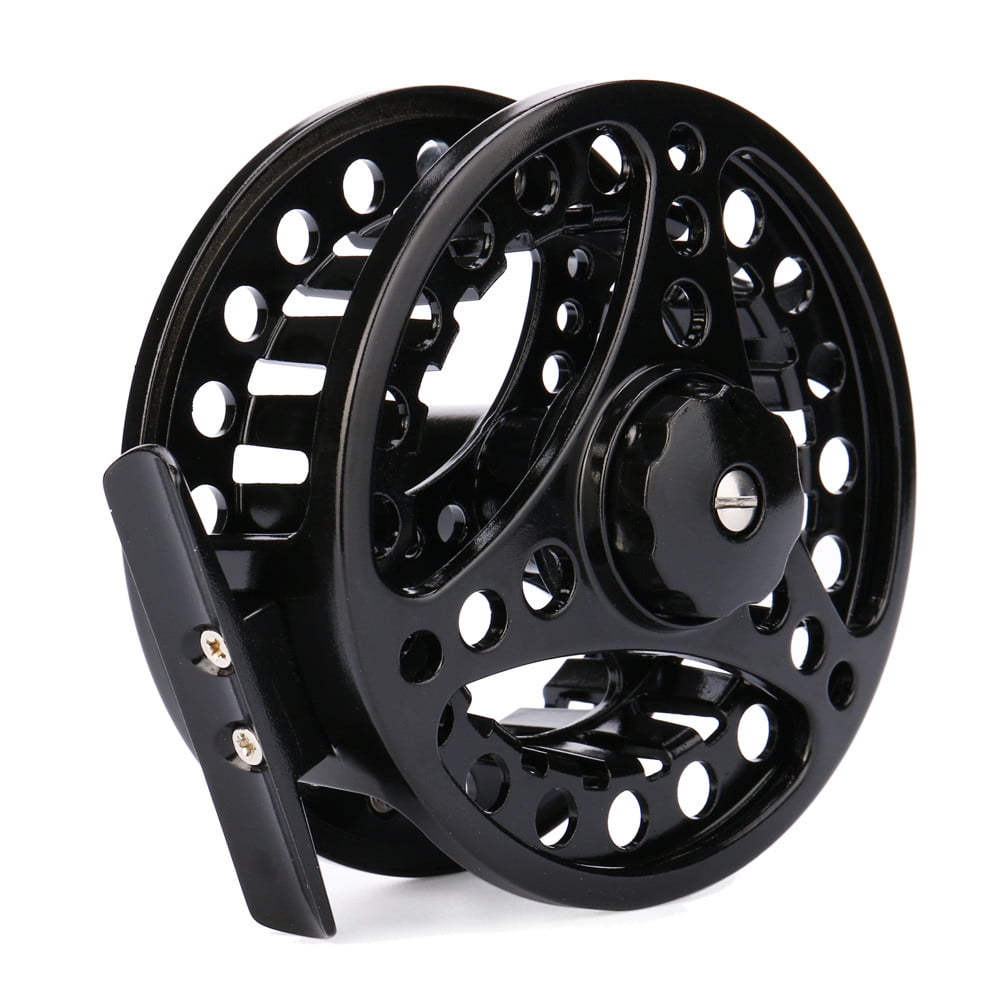 WQQZJJ Outdoor Fun Gifts Fly Reel 5/6 WT Large Arbor Silver/Black