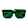 thumbnail image 1 of WQQZJJ Polarized Sunglasses for Men's and Women Rectangle Sunglasses LED Luminous Glasses Sunglasses Toy Cool Style, 1 of 3