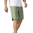 thumbnail image 1 of WQQZJJ Summer Casual Shorts Men's Plus Size Shorts Solid Color Drawstring Shorts Comfortable Loose Sports Five Pants, 1 of 5