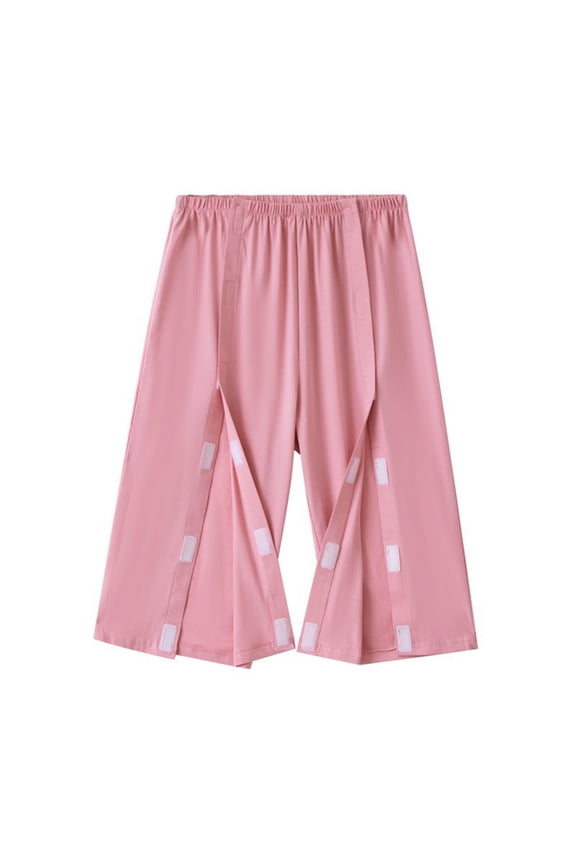 Summer Shorts Clearance Women's Easy-On Easy-Off Post-Op Nursing Gowns Full Open Loose Fit Seven Pants