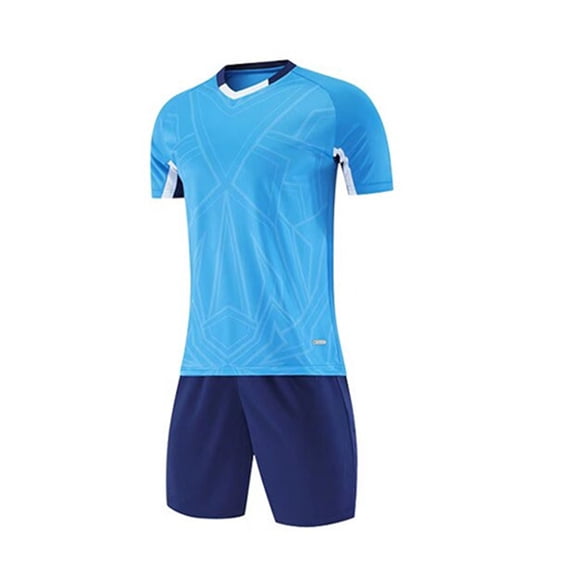 WQQZJJ Teen Boys' Clothing Set, Crew Neck Short Sleeve Top + Elastic Waist Shorts Two Piece Set, Summer Athletic Quick Dry Breathable Sets