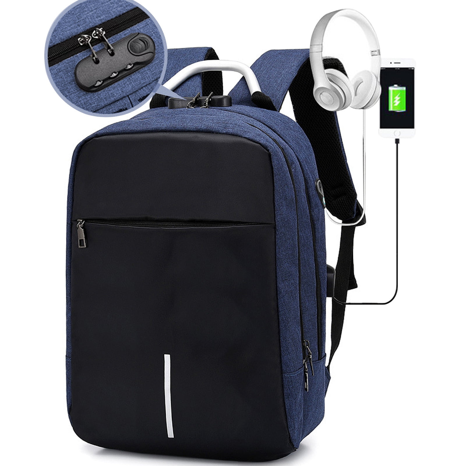 WQQZJJ Travel Backpack Business Backpack, Bag For Travel Flight Fits 15