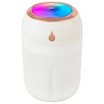 thumbnail image 1 of WQQZJJ Vehicle-mounted Humidifier Power Supply Via USB Power Cable Aromatherapy Machine Home Humidifier Low Noise Built-in Colorful LED Lights Humidifiers For Home Small Humidifier, 1 of 8