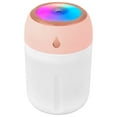 thumbnail image 1 of WQQZJJ Vehicle-mounted Humidifier Power Supply Via USB Power Cable Aromatherapy Machine Home Humidifier Low Noise Built-in Colorful LED Lights Humidifiers For Home Small Humidifier, 1 of 8