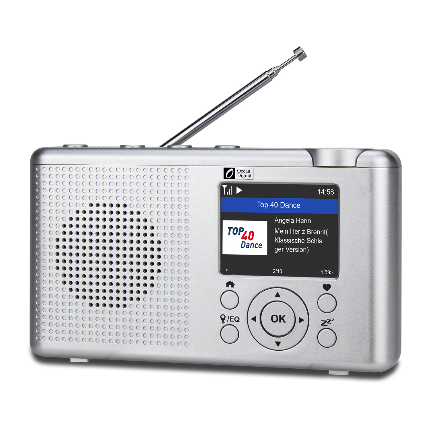 WR-23F Portable WiFi Internet Radio Bluetooth Speaker Multifunctional ...