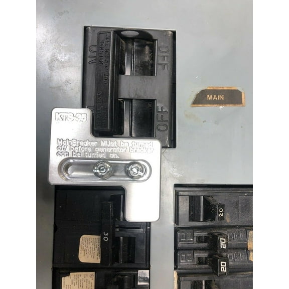 WR-35 Generator Interlock Kit for Challenger or Westinghouse 200 amp Panels