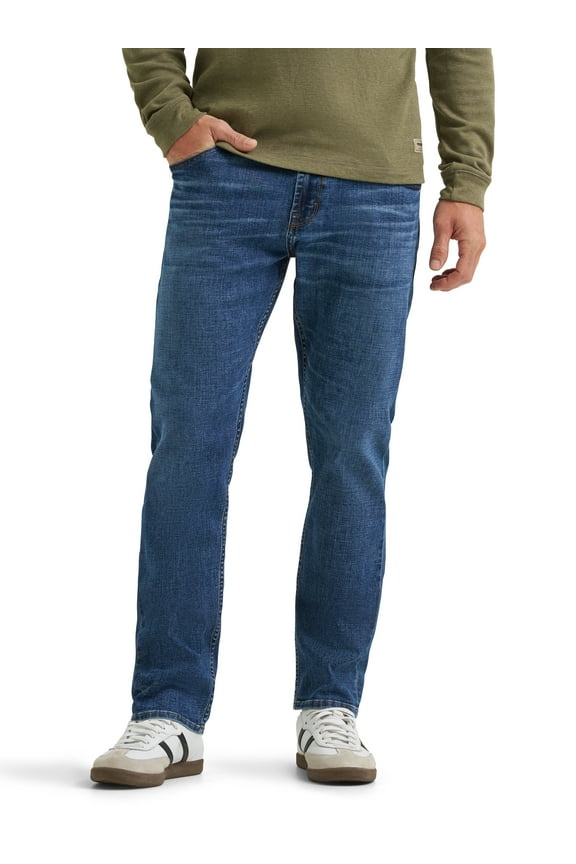 ® Men's All Day Flex Taper Fit Denim Jeans with Performance Waistband