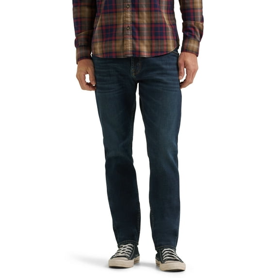 Wrangler® Men's All Day Flex Taper Fit Denim Jeans with Performance Waistband