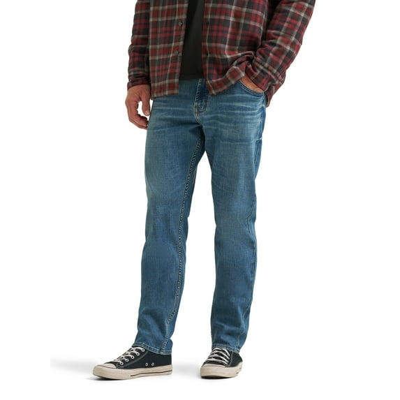 Wrangler® Men's All Day Flex Taper Fit Denim Jeans with Performance Waistband