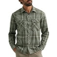 thumbnail image 1 of Wrangler® Men's and Big Mens Outdoor Long Sleeve All Season Stretch Shirt, Sizes S-3XL, 1 of 6