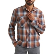 Wrangler® Men's and Big Mens Outdoor Long Sleeve All Season Stretch Shirt, Sizes S-3XL