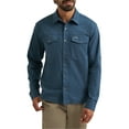 thumbnail image 1 of Wrangler® Men's and Big Mens Outdoor Long Sleeve All Season Stretch Shirt, Sizes S-3XL, 1 of 7