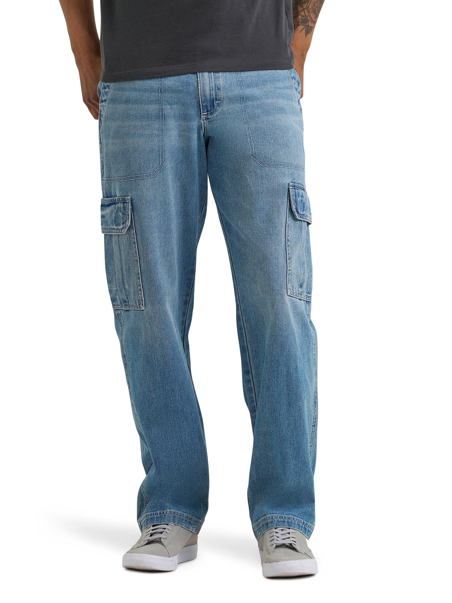 Wrangler® Men's Utility Denim Cargo Jeans