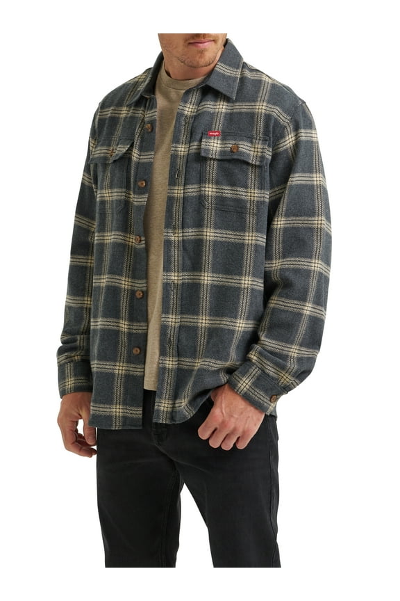 ® Men's Fleece Shirt Jacket, S-3XL