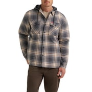 Wrangler® Men's and Big Men's Heavyweight Hooded Shirt Jacket, Sizes S-5XL