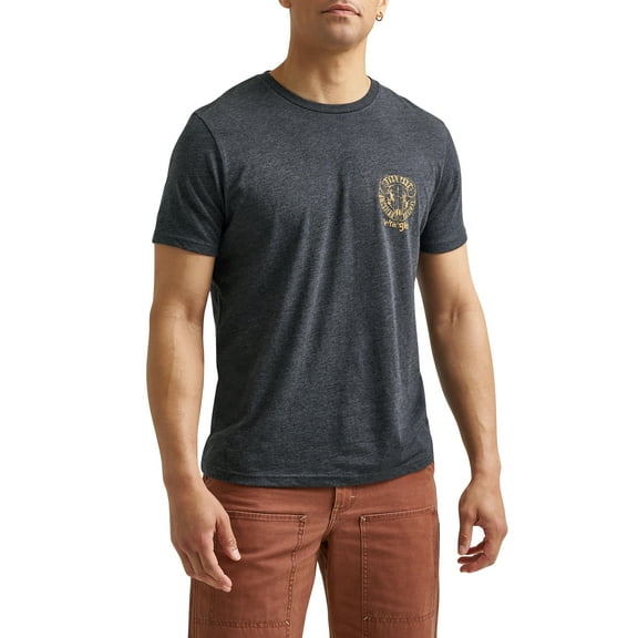 Wrangler® Men's and Big Men's Regular Fit Short Sleeve Graphic Tee, Sizes S-3XL