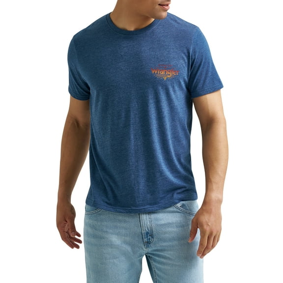 Wrangler® Men's and Big Men's Regular Fit Short Sleeve Graphic Tee, Sizes S-3XL