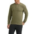 thumbnail image 1 of Wrangler® Men's Long Sleeve Henley Shirt, Sizes S-3XL, 1 of 5