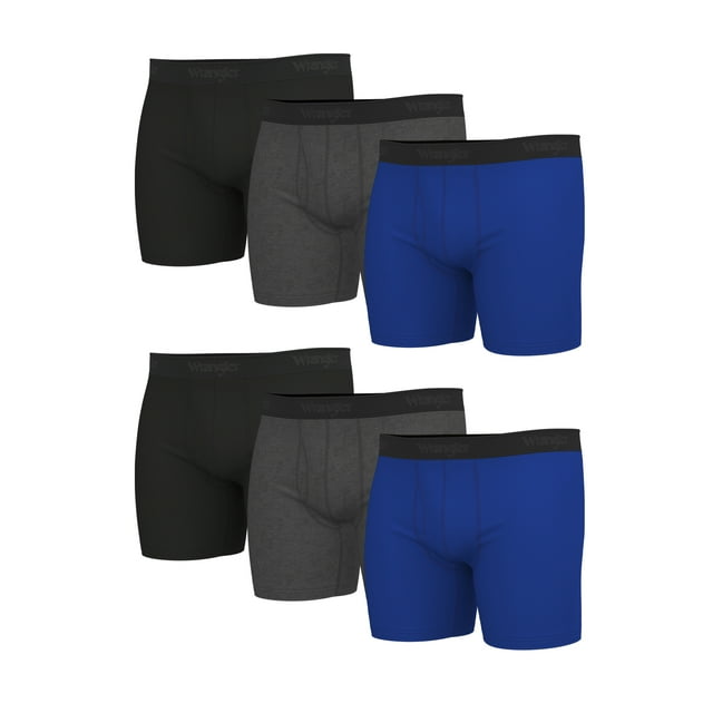 WR P6 CTTN BXR BRIEF UNDERWEAR - Walmart.com