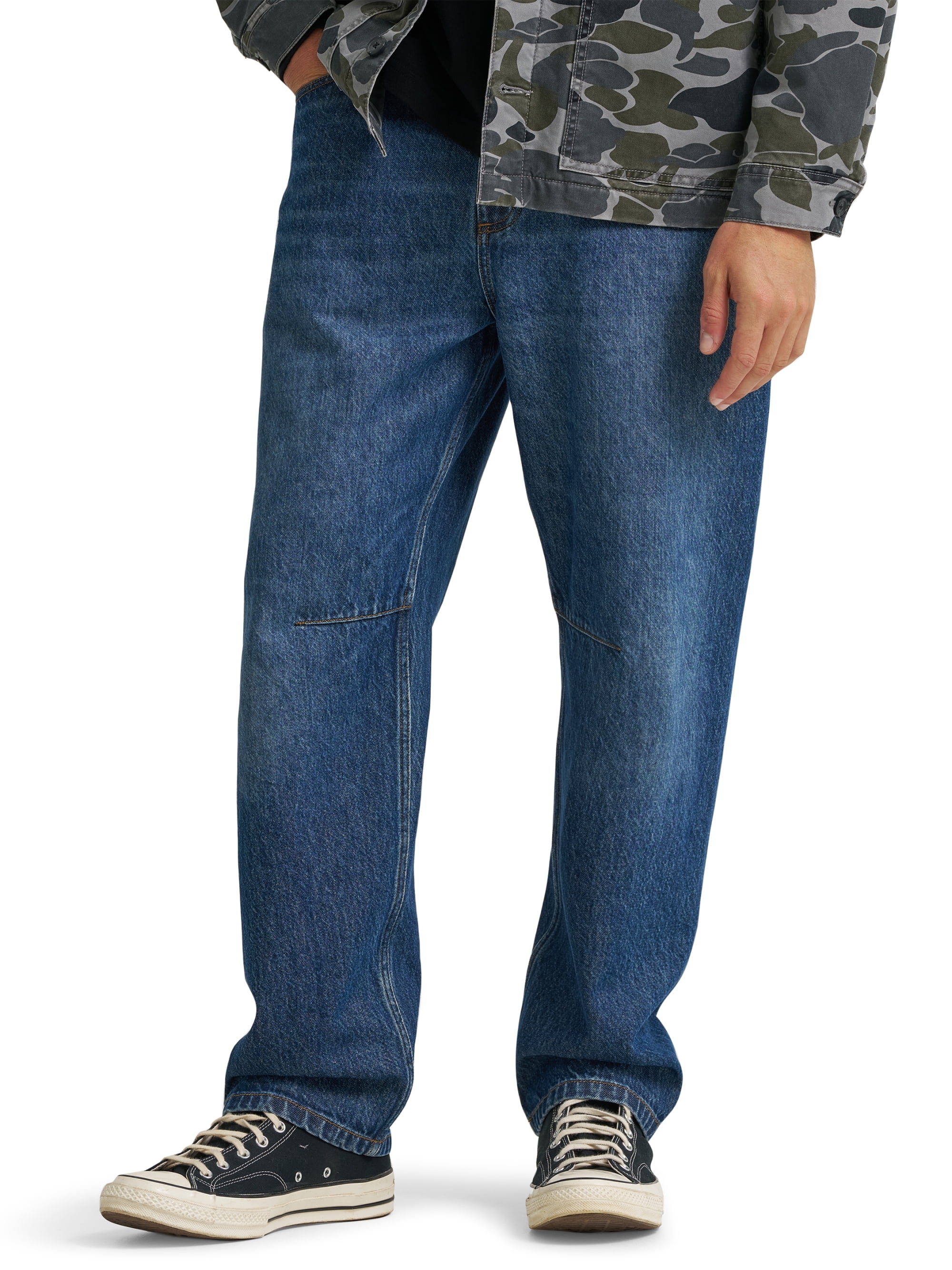 Wrangler® Men's Relaxed Fit Denim Saddle Jeans