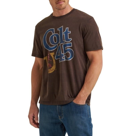 Wrangler® Men's Short Sleeve Colt 45 Graphic Band Tee, Sizes S-3XL