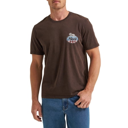 Wrangler® Men's Short Sleeve Mack Trucks Graphic Tee, Sizes S-3XL
