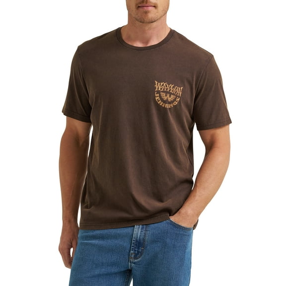 Wrangler® Men's Short Sleeve Waylon Jennings Graphic Tee, S-3XL