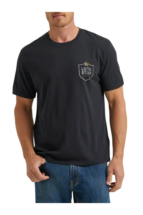 ® Men's Short Sleeve Lone Star Graphic Band Tee, Sizes S-3XL