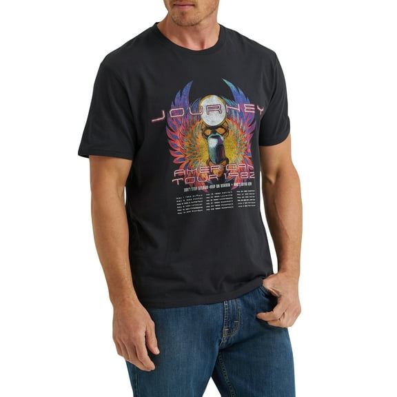 Wrangler® Men's Short Sleeve Journey Graphic Band Tee, S-3XL