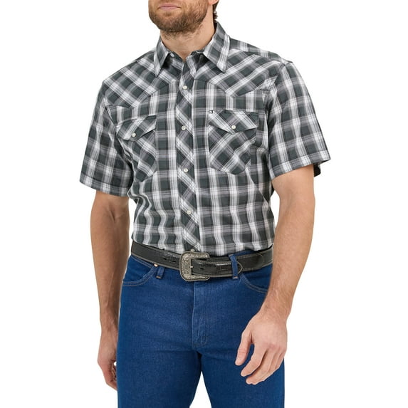 Wrangler Short Sleeve Western Shirt