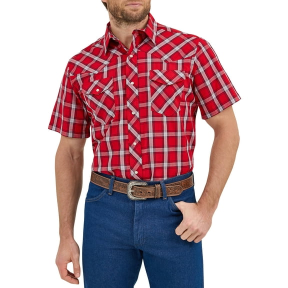Wrangler Short Sleeve Western Shirt