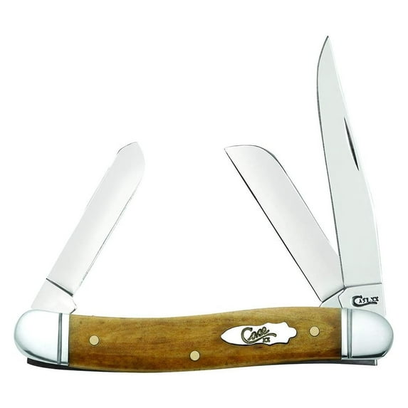 WR XX Pocket Knife - Smooth Antique Bone Stockman - 3 5/8 Inch Closed Length - Stainless Steel Blades - Multi-Purpose EDC Knife for Hunting & Everyday Carry