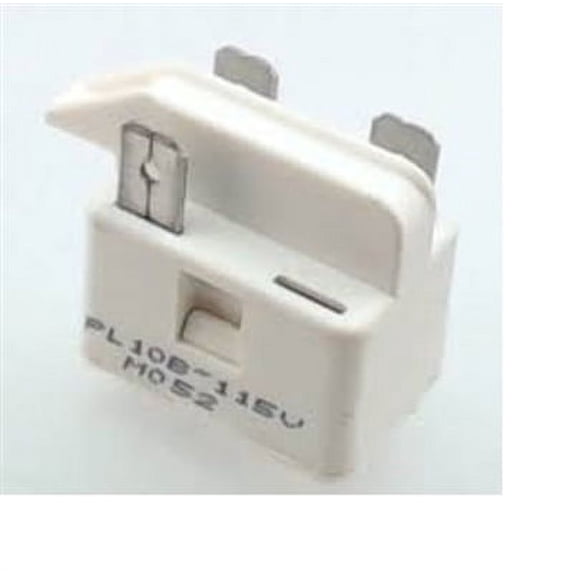 WR07X10051, AP6034304, PS11766700 Compressor Start Relay For GE Refrigerator (Fits Models: CTX, GTH, GTS, HTS, TBX And More)