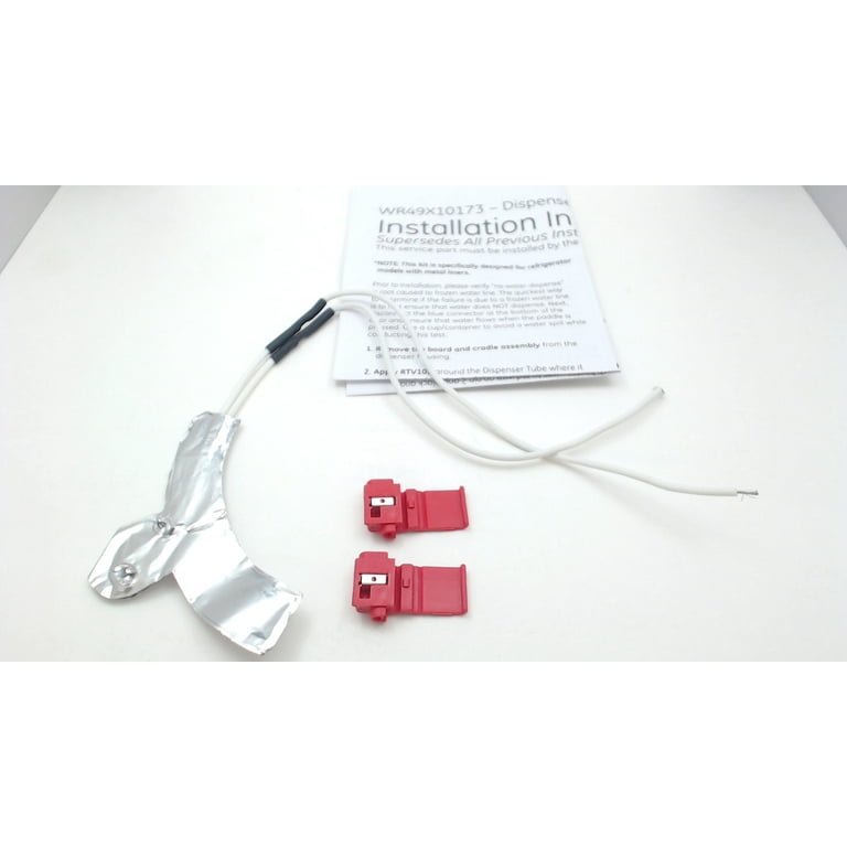 WR49X10173 Dispenser Water Tube Heater replaces GE Hotpoint