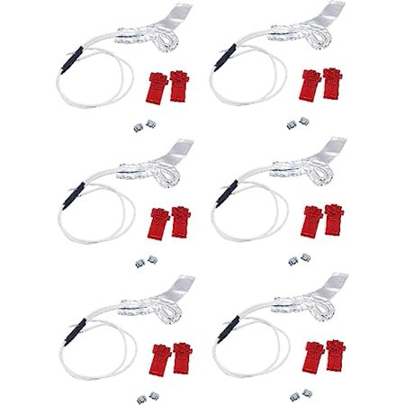 WR49X10173 Refrigerator Dispenser Water Tube Heater Kit Compatible with Top Replaces with AP4318572, 1381601, AH1766223, EA1766223, PS1766223, B004H3XWCO, EAP1766223 (6)